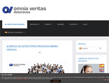 Tablet Screenshot of omniaveritas.com